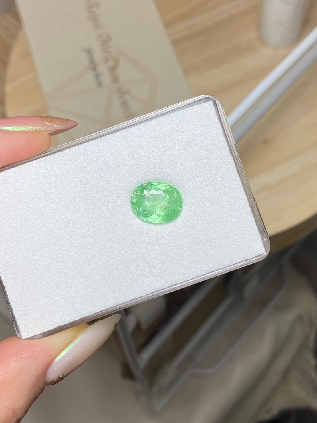 [jerseychou]Natural Paraiba Tourmaline 3.02ct , GIA