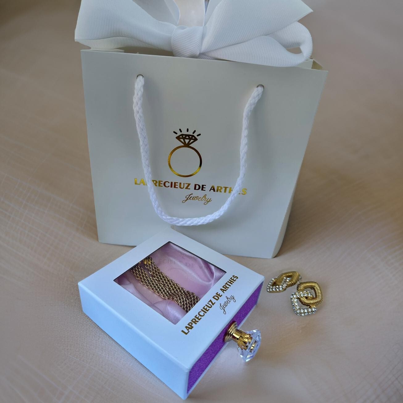 18K Gold filled stainless steel Charm dangle square Station necklace women