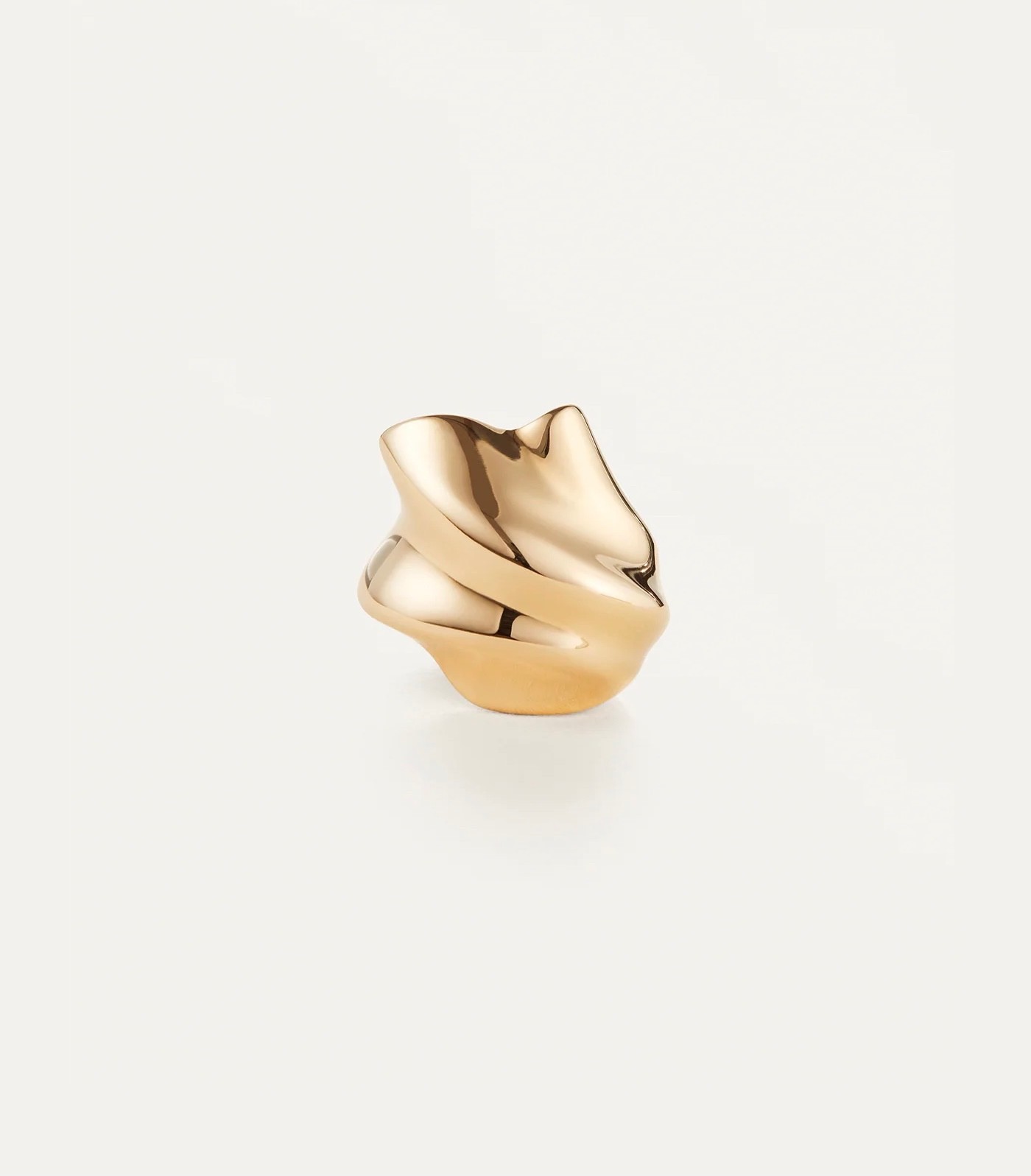 JENNY BIRD 14K Gold Plated Steel LYDIA Ring Size 7 $110 MSRP