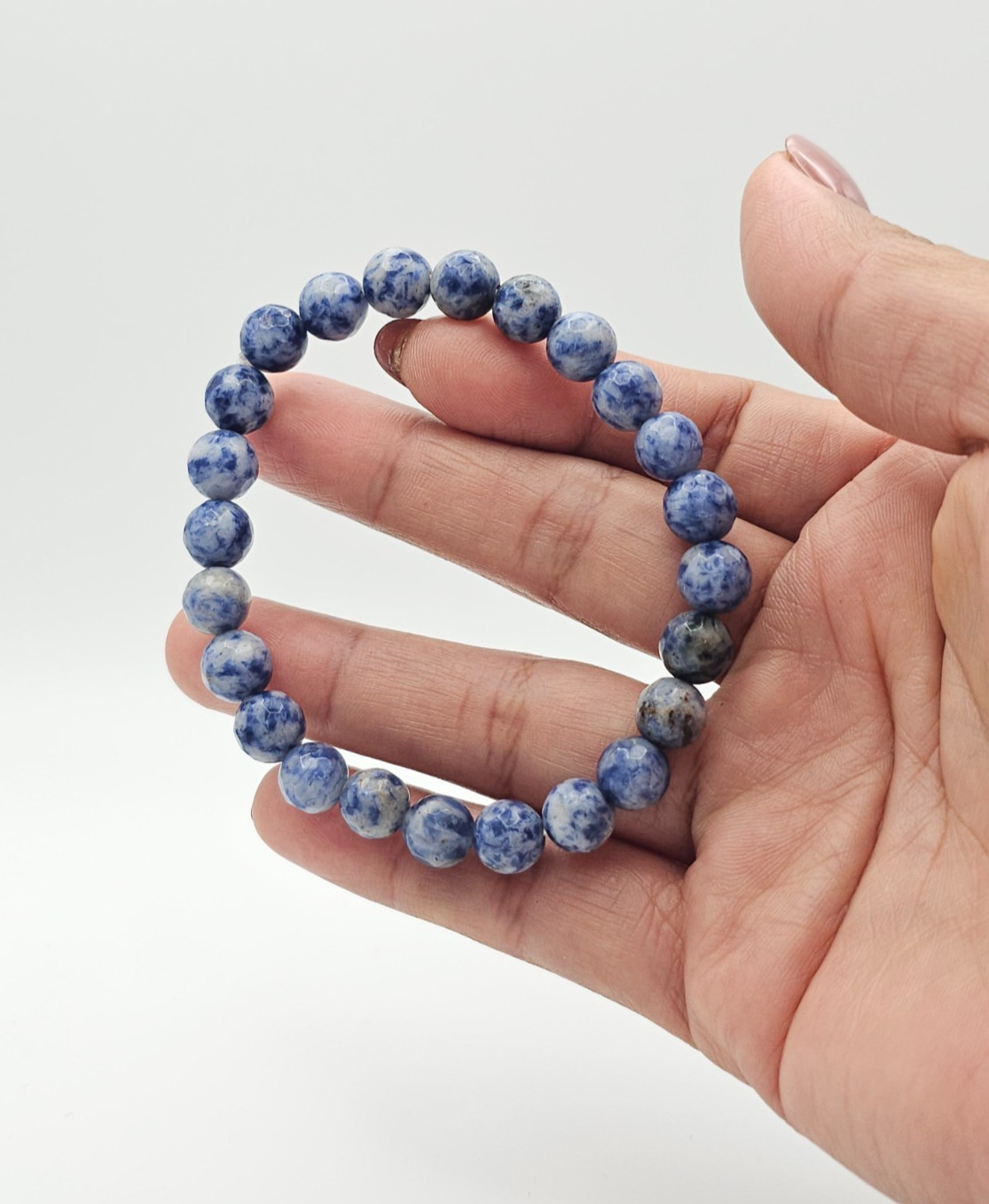 Pulsera Cuarzo Lapizlazuli – Lapis lazuli Quartz Bracelet Proteccion contra mal