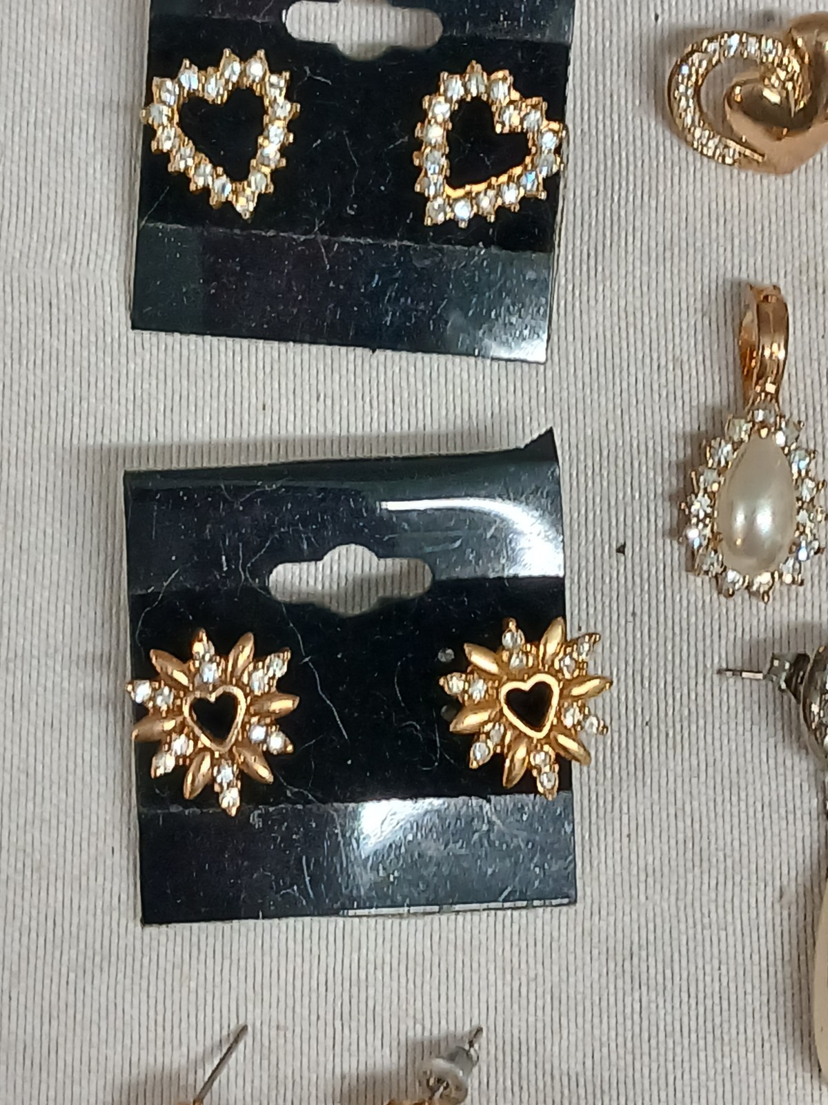 Vtg Roman Signed Pendants & Pierced Earrings Lot (#138)