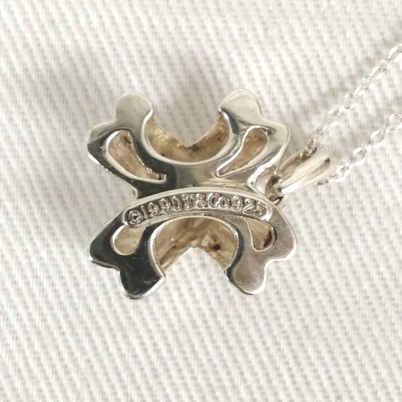 TIFFANY CO. Signature Cross Necklace Model Number 925