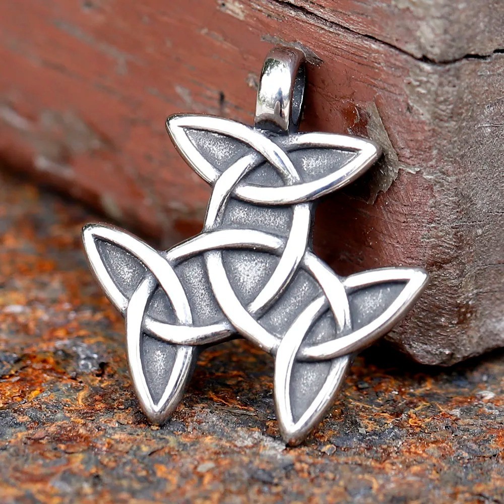 Viking Celtic Knot Necklace Stainless Steel Necklace