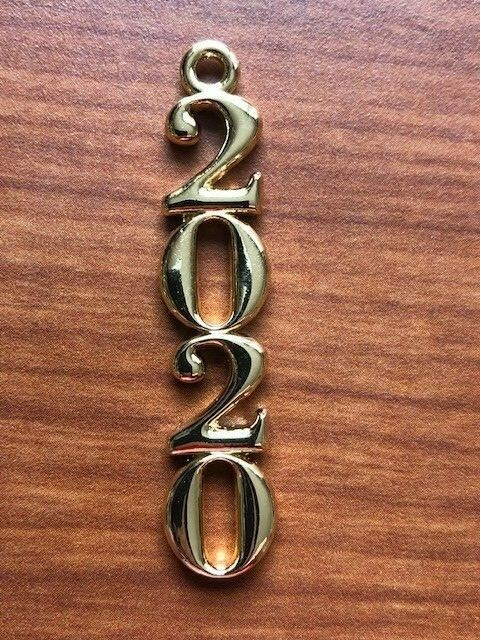 Graduation Tassel Charm Yeardate 1990-2023