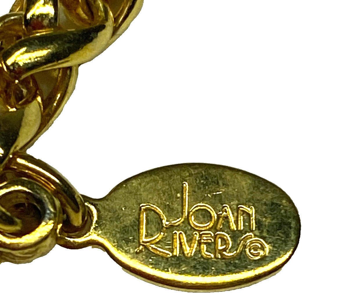 Joan Rivers Gold Tone Wheat or Spiga Chain 30″ Classic Collection