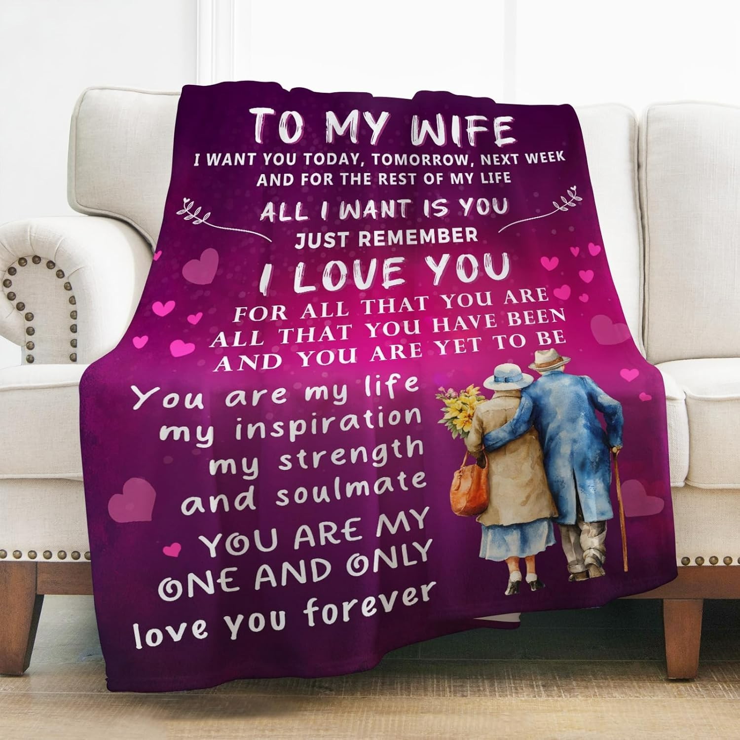 To My Wonderful Wife Valentine Gifts For Her Birthday Anniversary Present Love