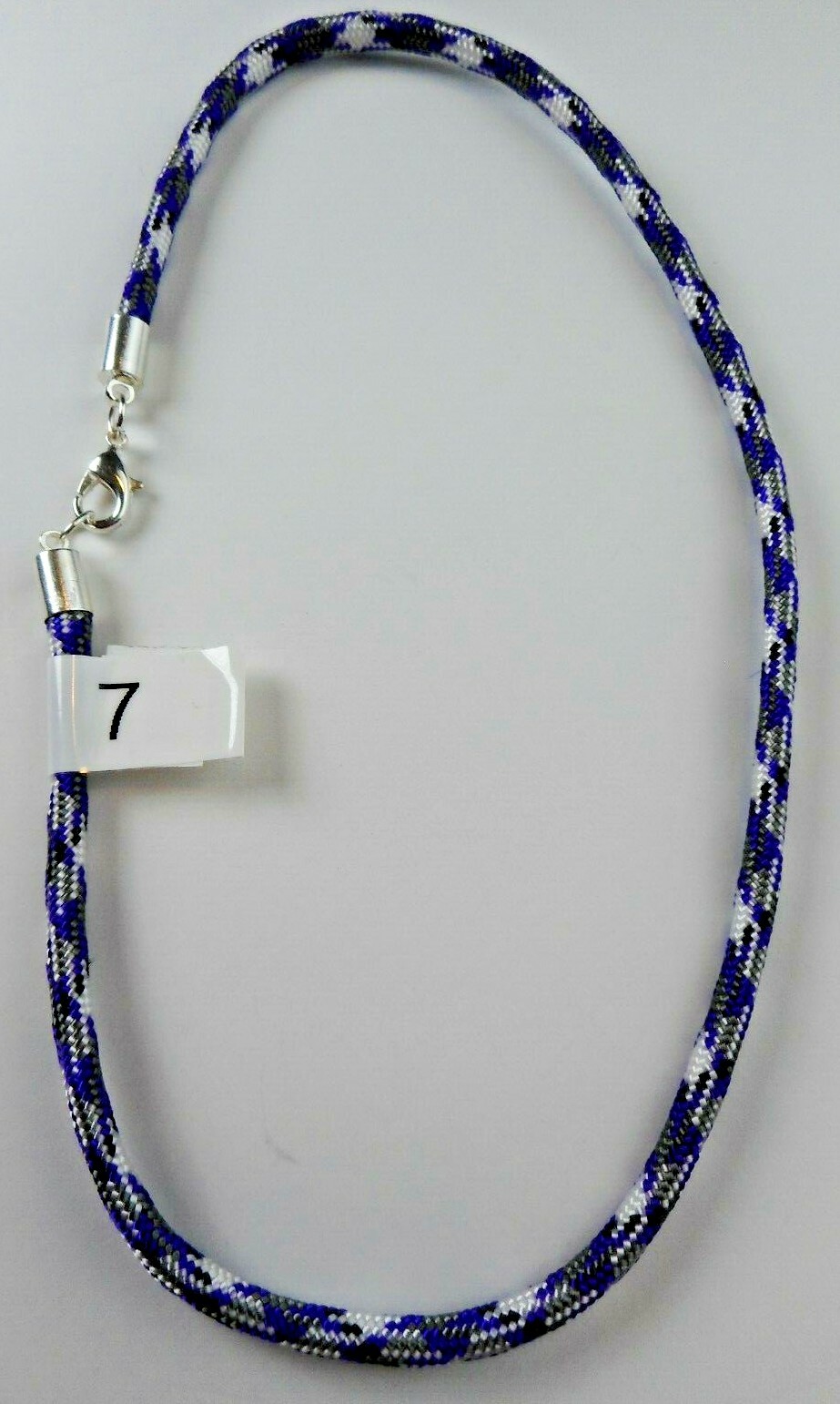 Braided Choker Necklace Bracelet Anklet Silver Lobster Clasp Paracord 4mm USA