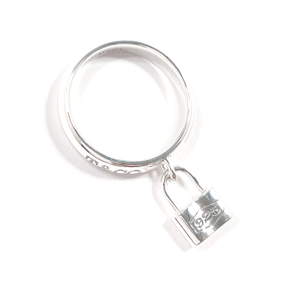 TIFFANY&Co. Ring 1837 Lock Silver925 US 5(US Size) accessory Women