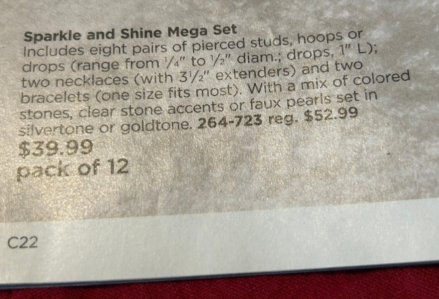 AVON Sparkle & Shine Mega Jewelry Set 8 Pair Earrings 2 bracelets 2 Necklace NEW