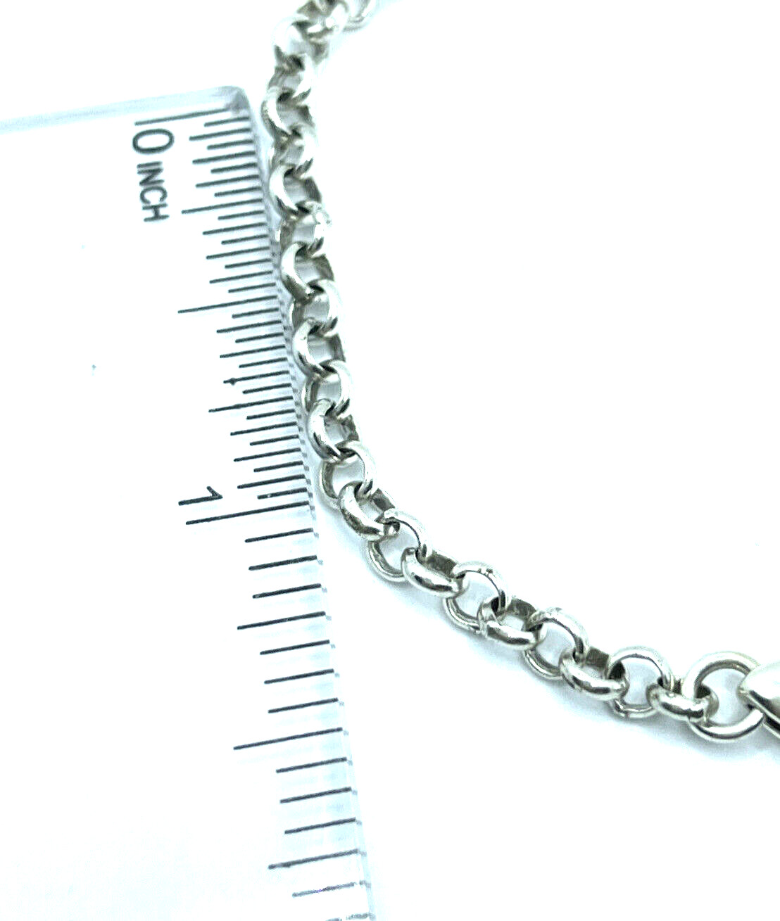 BRIGHTON ROLO SMALL Starter Links Charm Bracelet LEGACY Excellent 8.5”