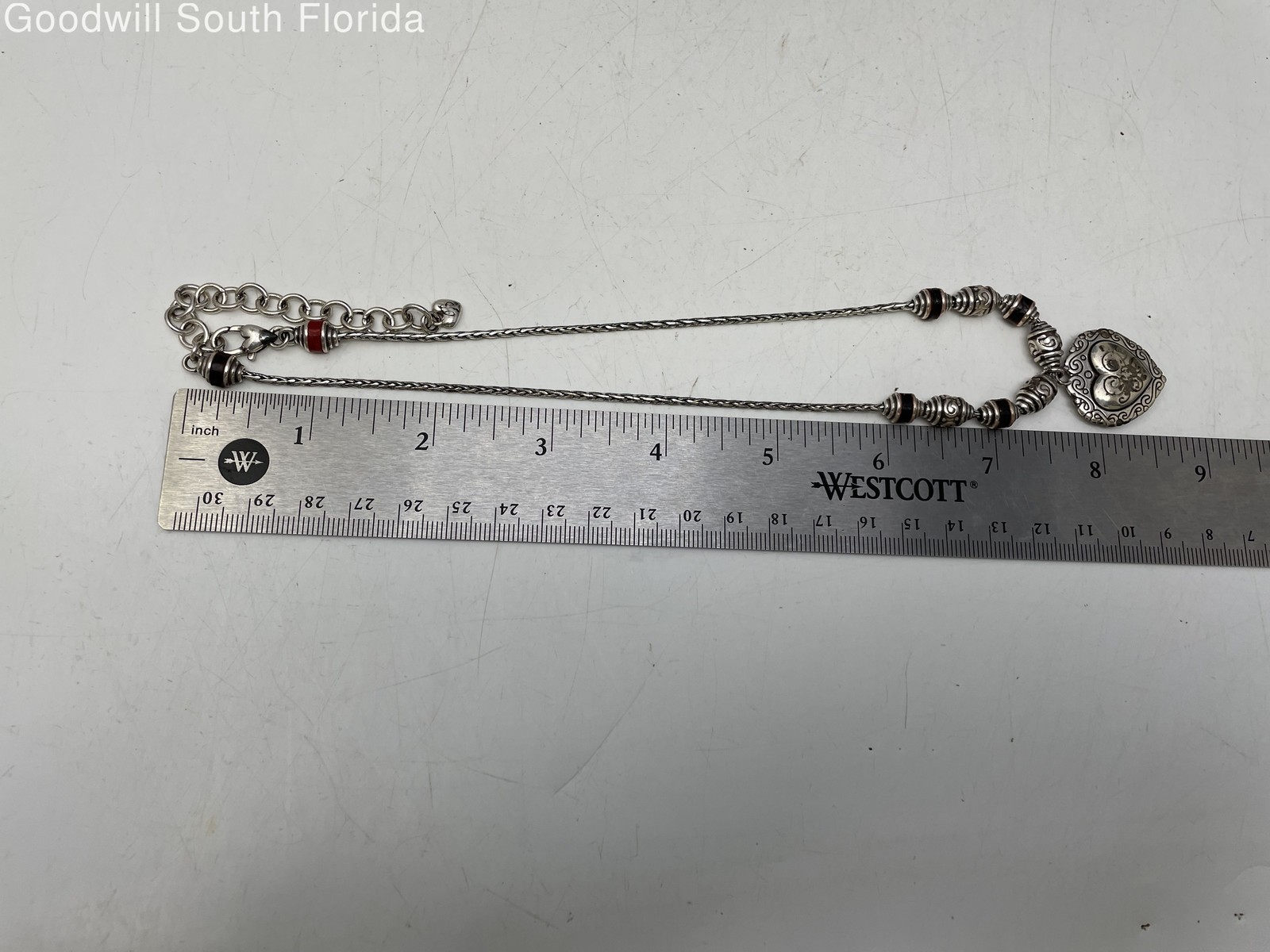 Brighton Women’s Silver Tone Necklace. Weight 30g
