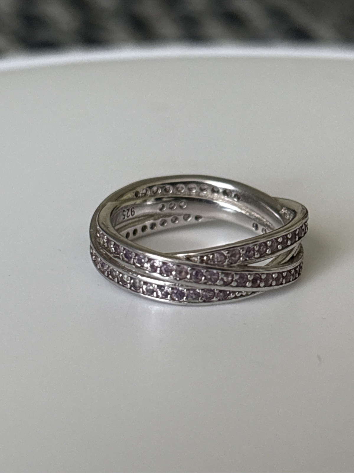 Bomb Party Sterling Club Ring Size 5 RBP5684 Lavender Tourmaline .925 Sterling