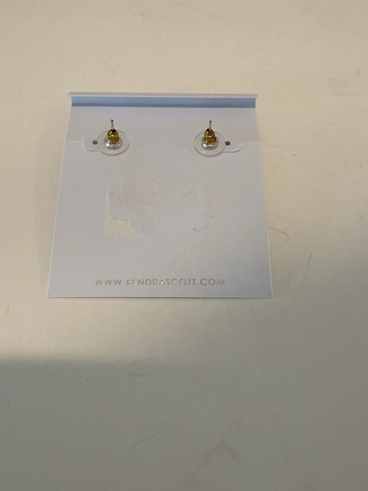 New Kendra Scott Ellie Silver Stud Earrings In Gray