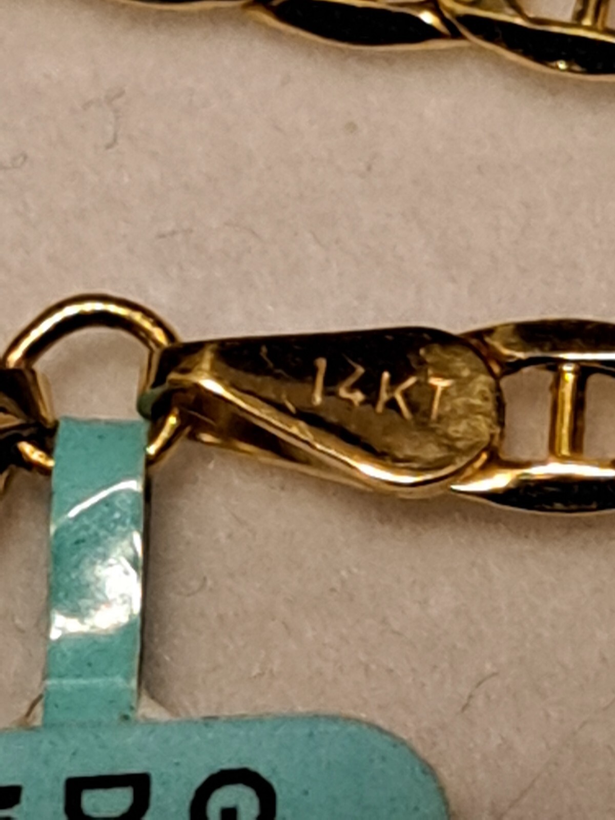 MARINER 14K SOLID GOLD_1.75 mm 20in NECKLACE UPC @ BELK_06/07/2026 $1,550.00
