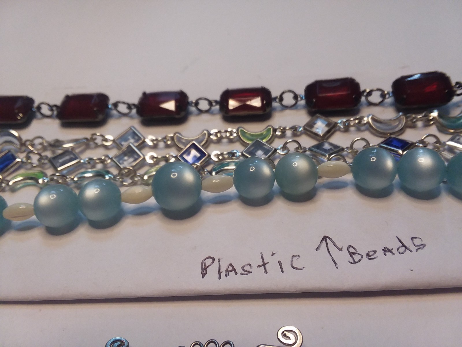 8 Bracelets: 3 Bracelets are Metal, 5 are Plastic 05-01-2026