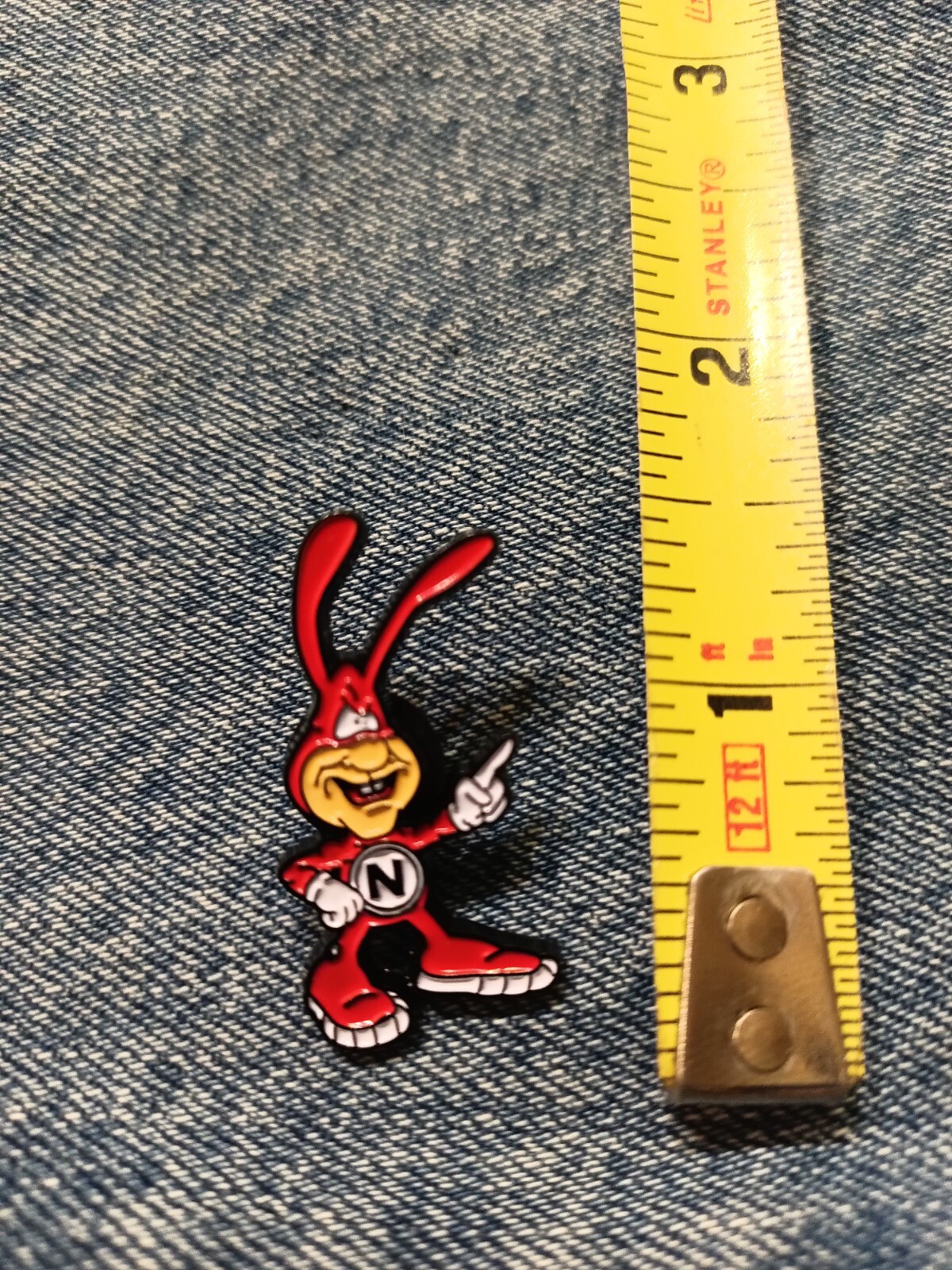 THE NOID “DOMINOS PIZZA” ENAMEL / LAPEL PIN -COMBINED SHIPPING $4.99 NO LIMIT