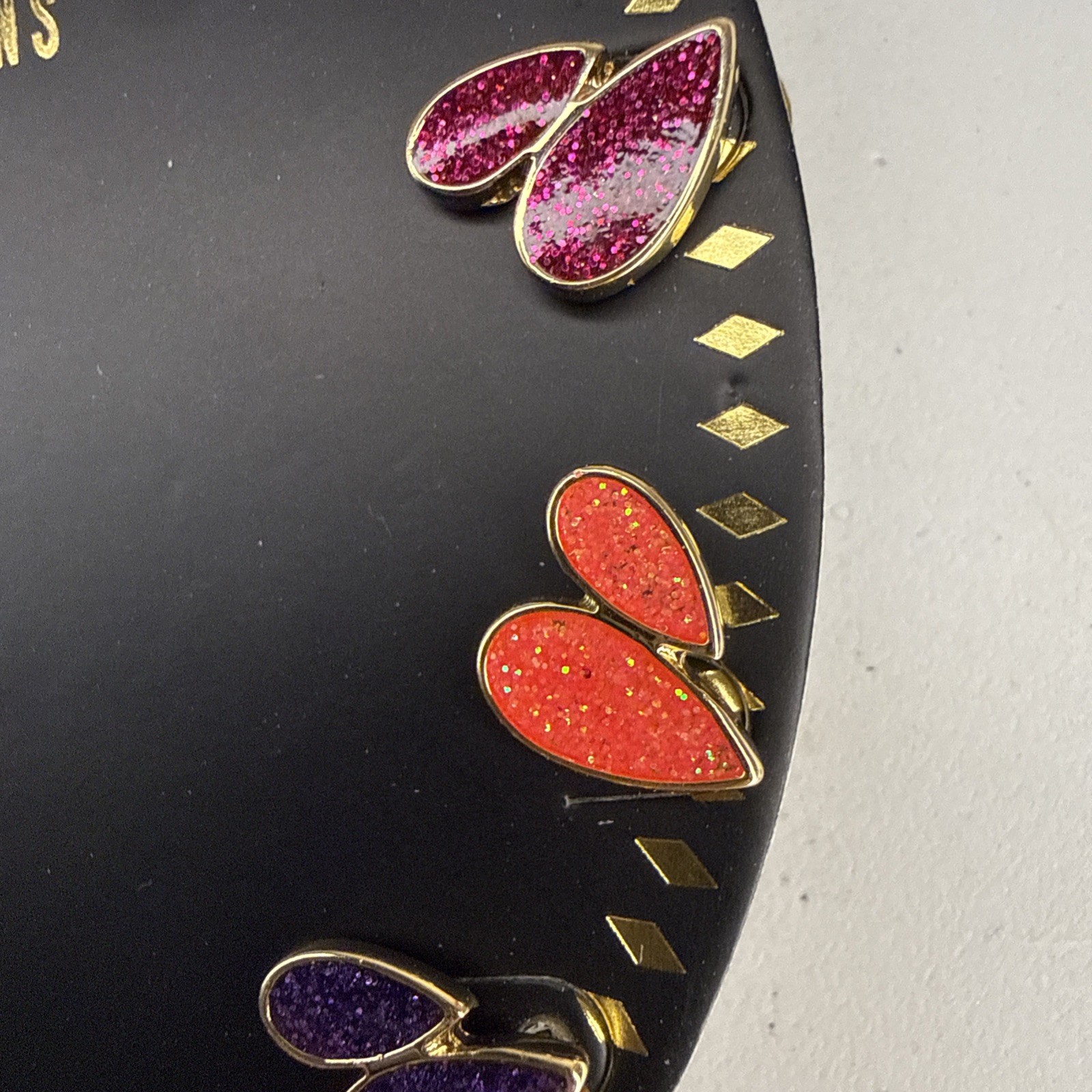 NEW Wicked X 8 Other Reasons Earring Set Droplet 5 Pairs CZ Studs 18k Gold Plate