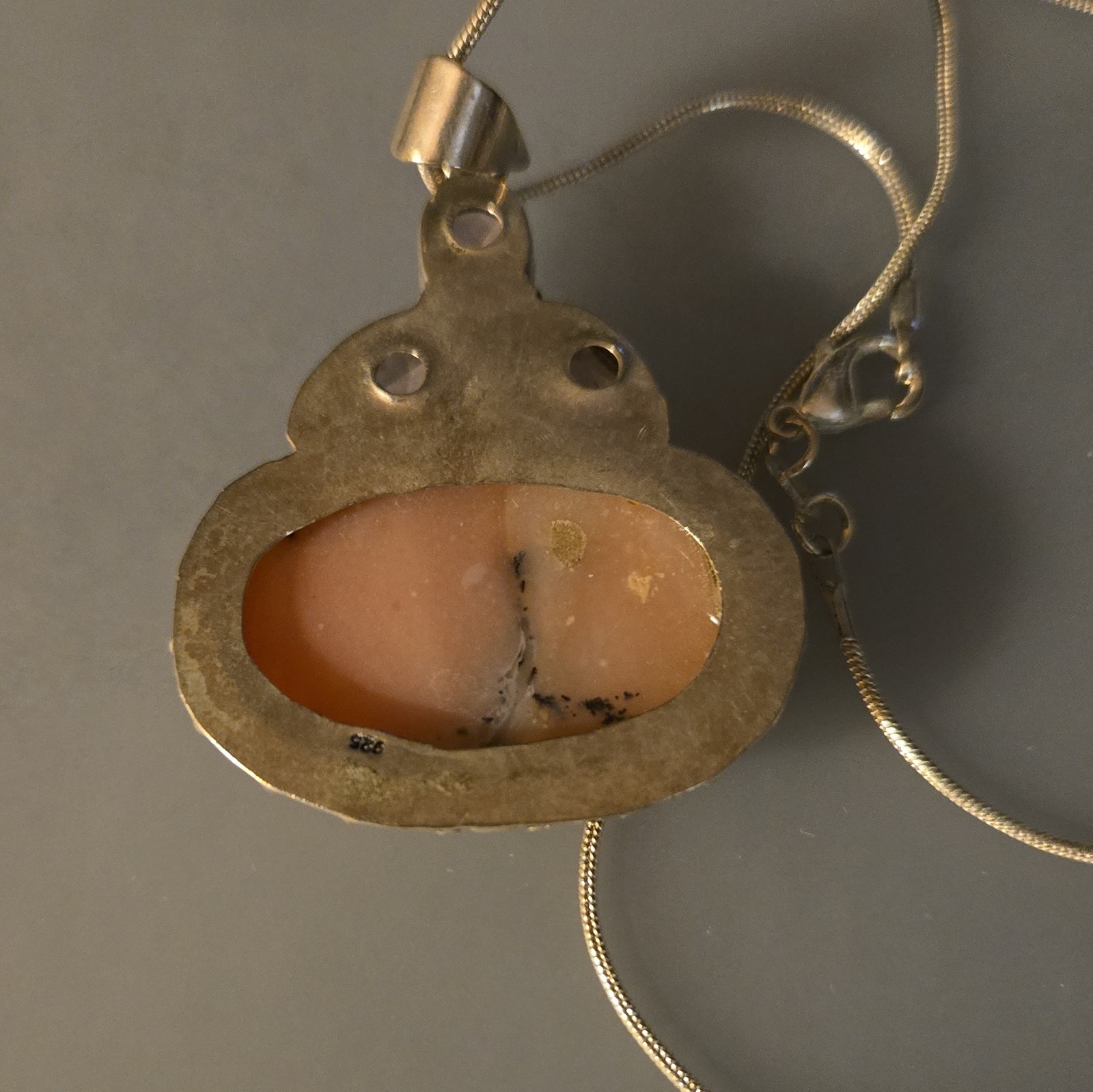 Pink Opal And Topaz, Beautiful Silver 925.