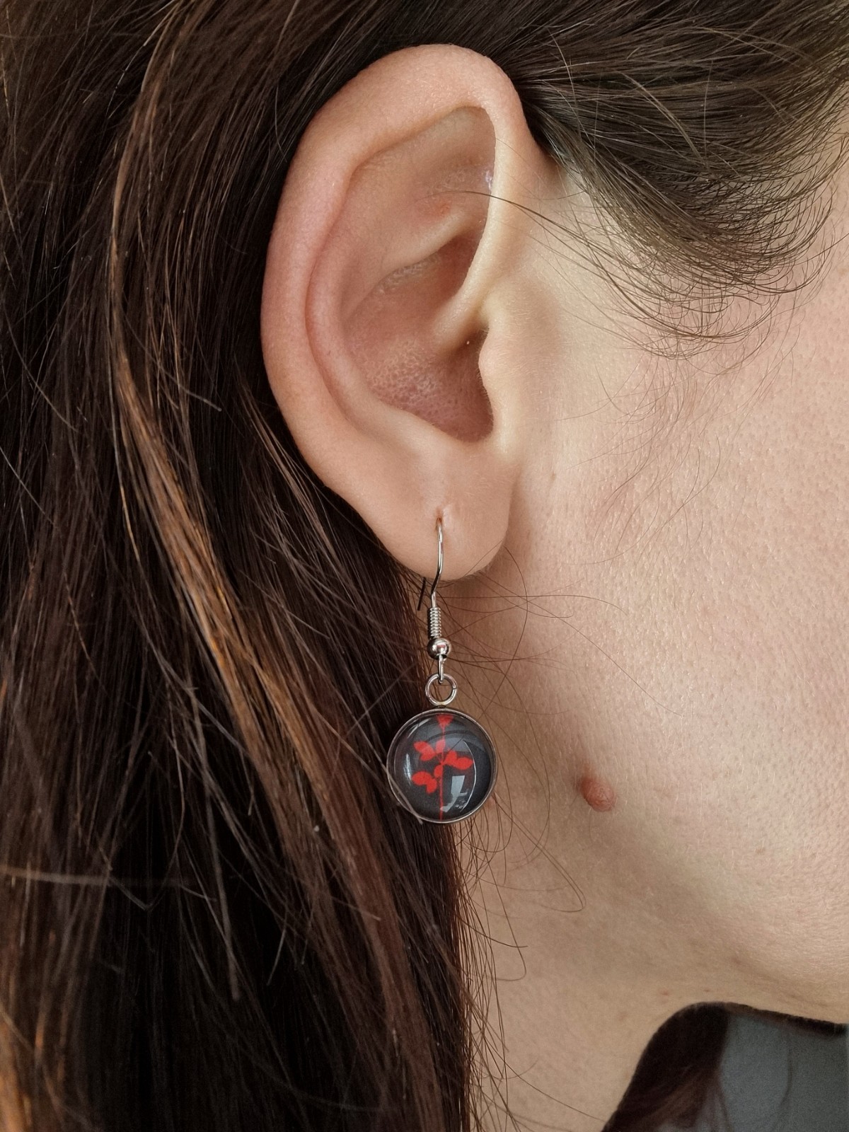 Depeche Mode Dangle Earrings –Devotee Fan Gift, Jewelry, Music Lover Handmade UK