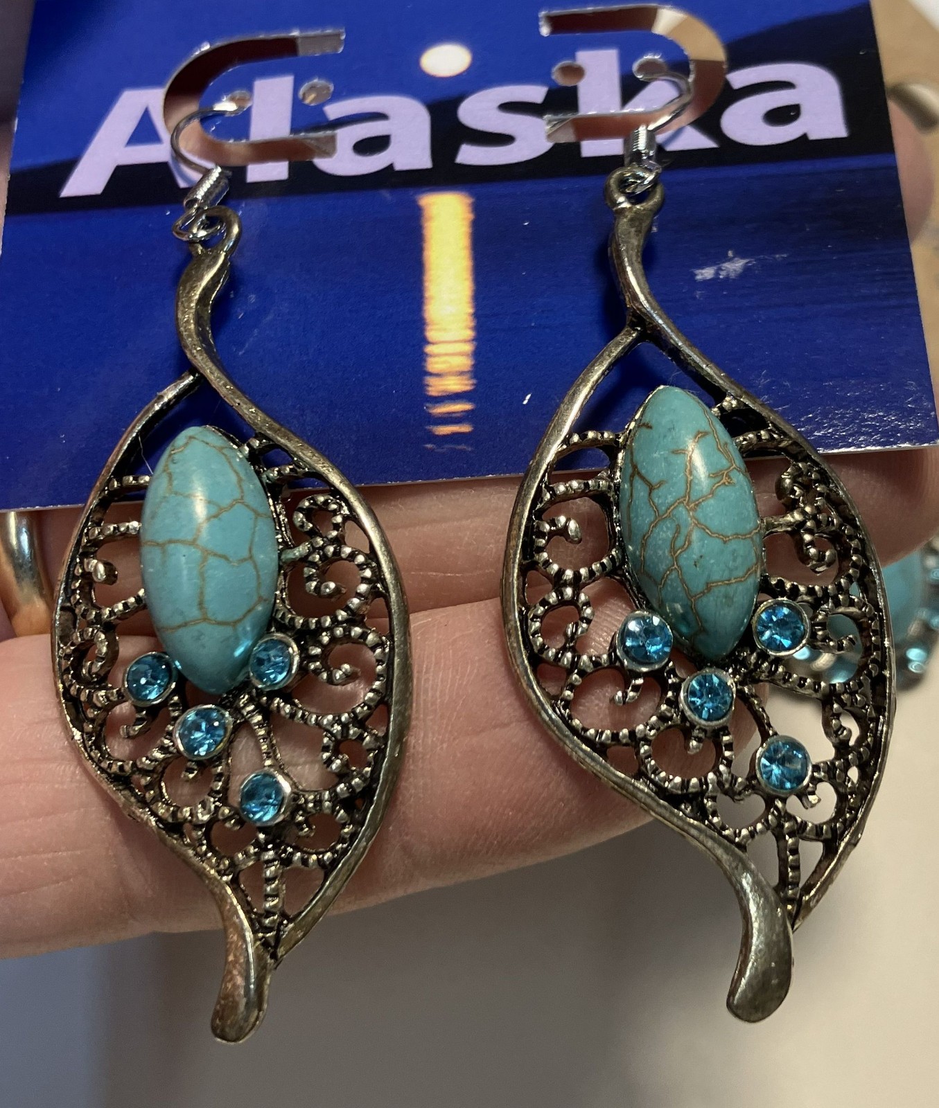 Earrings – 5 sets. Misc set of new earrings – good quality.
