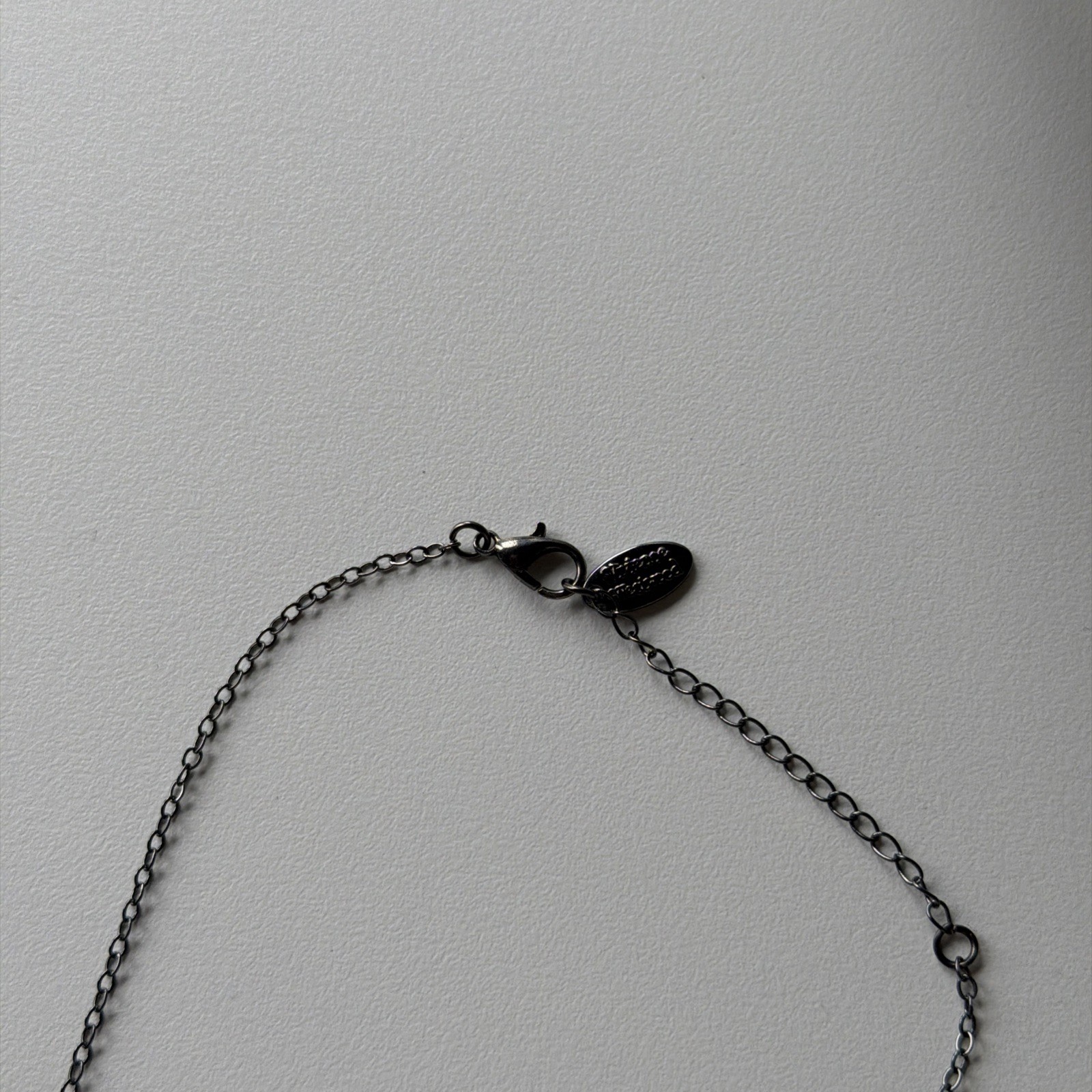 VW Orb Pendant Necklace – Black