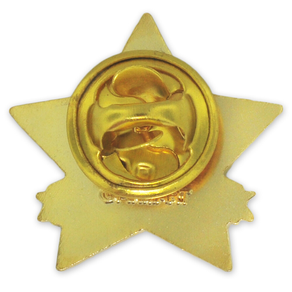 PinMart’s 8 Year Service Award Star Corporate Recognition Dual Plated Lapel Pin