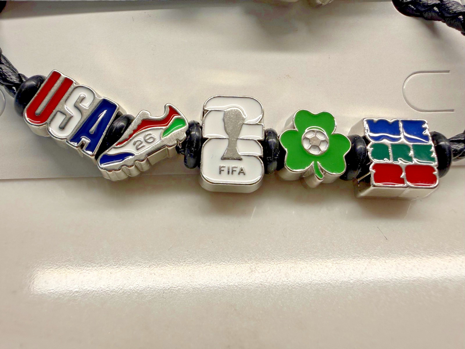 FIFA bracelet with special boston charms | 3 for price of 2 brand new