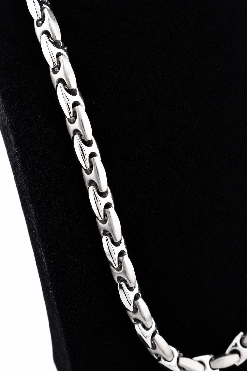 “Heavy Metal” Chrome Plated 24″ Iron Neck Chain 170 grams – CJ034