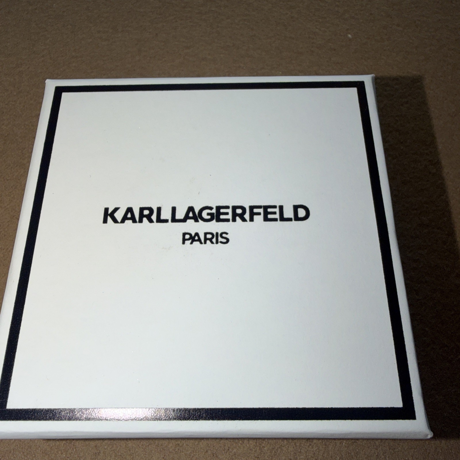 Karl Lagerfeld Paris Women’s Jewelry Set Necklace and Earrings Silver Tone