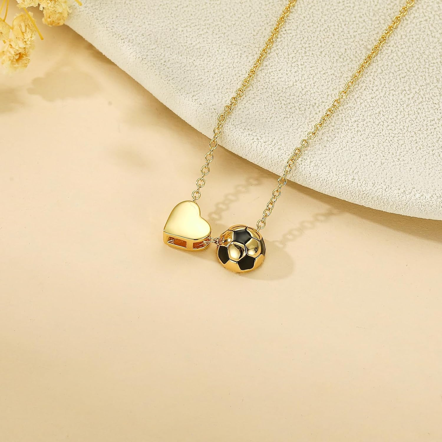 Softball/Soccer/Volleyball/Basketball Necklace for Girls Women, Sports Accessori