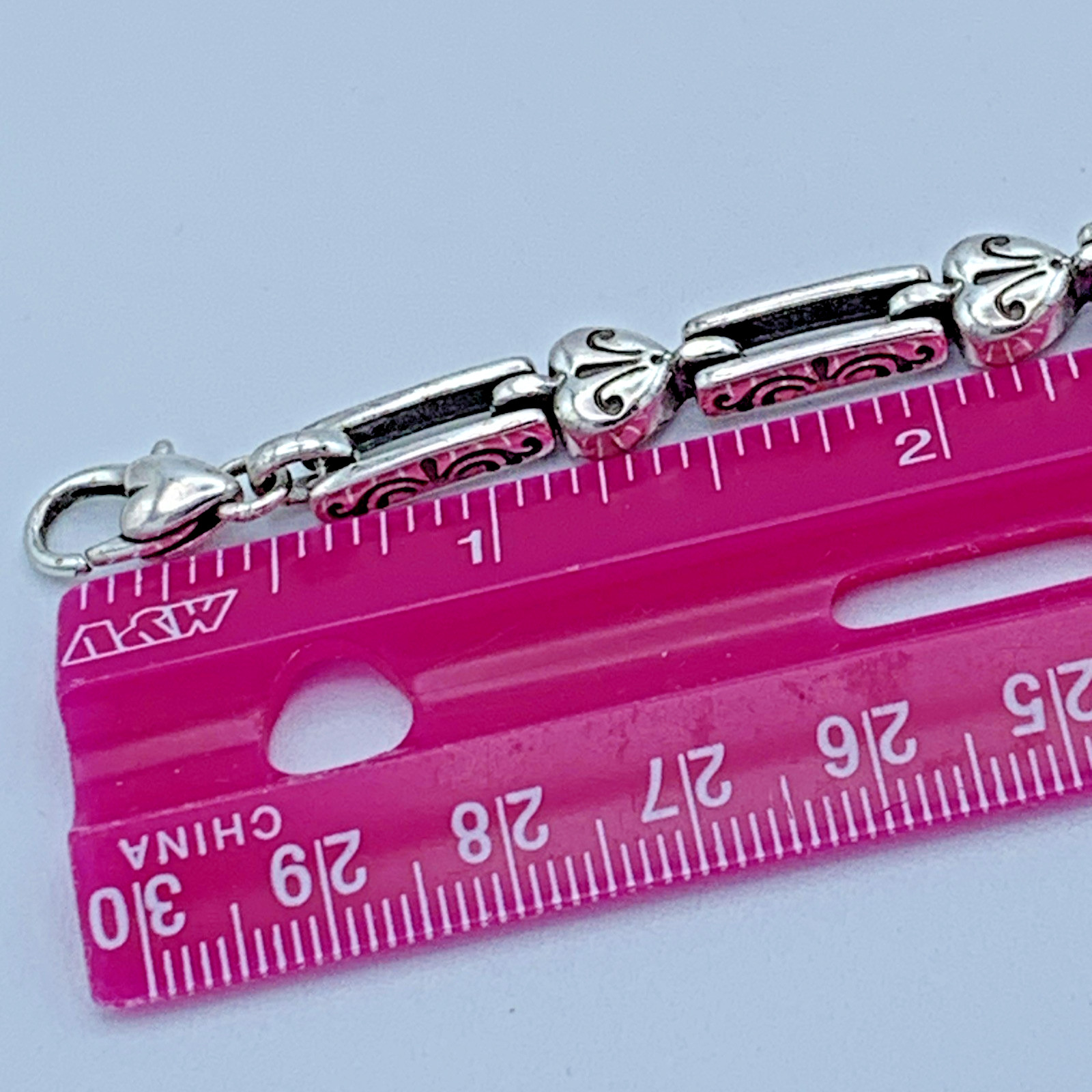 Brighton 7-8 inch Silver Tone Bracelet B6-26