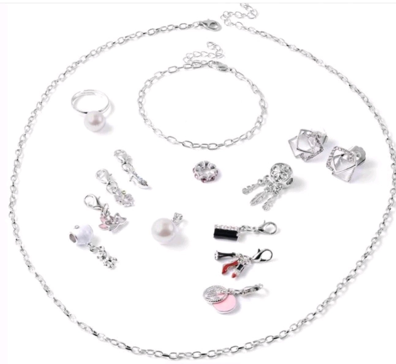 Womens / Girls Love Treats 14 Days Countdown Surprise Jewelry Calendar