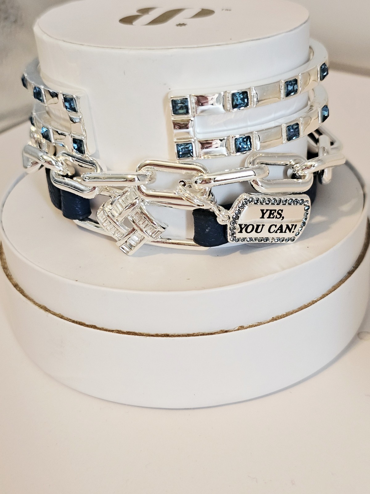 Bomb Party Spring Stacks 2026 Courage Looks Good on You Bracelets