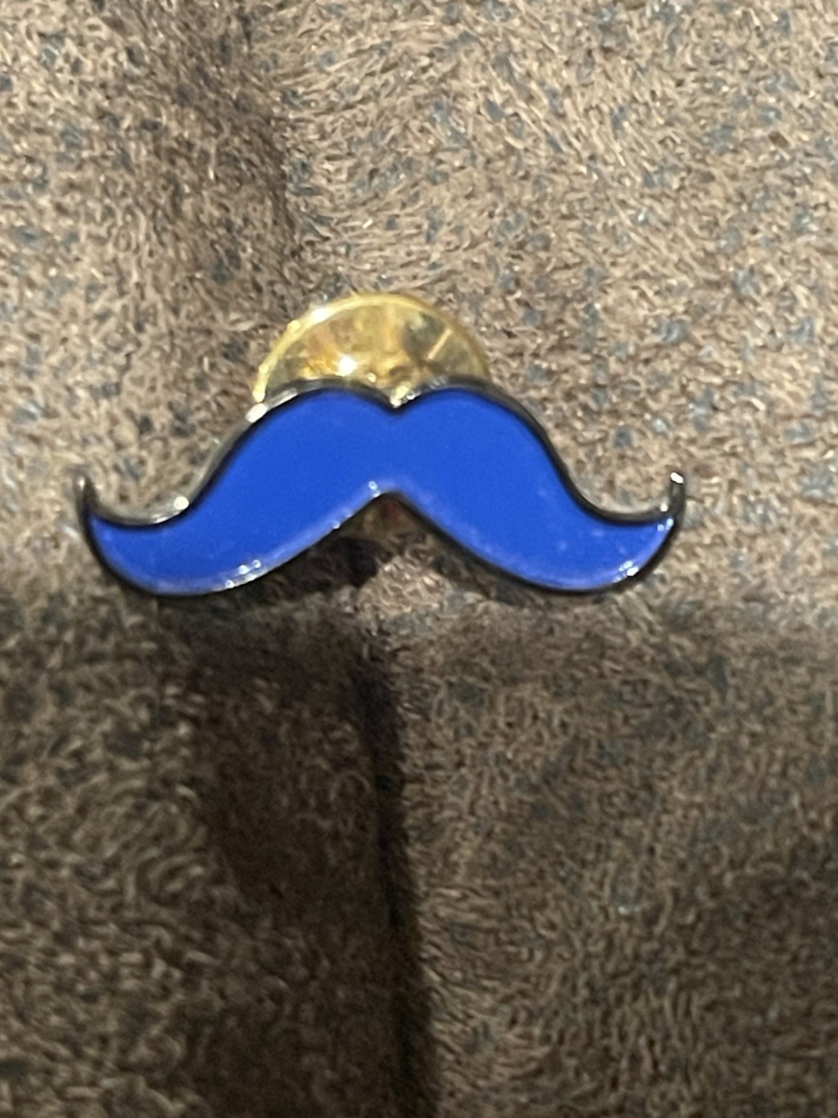 Men’s Health Awareness Prostate Cancer Awareness Pin Mustache