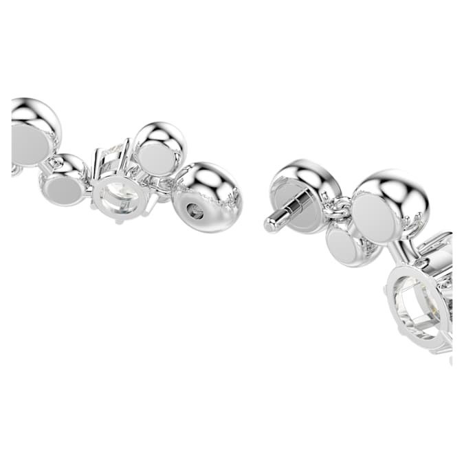 Swarovski Constella bracelet Mixed cut, white, rhodium plated
