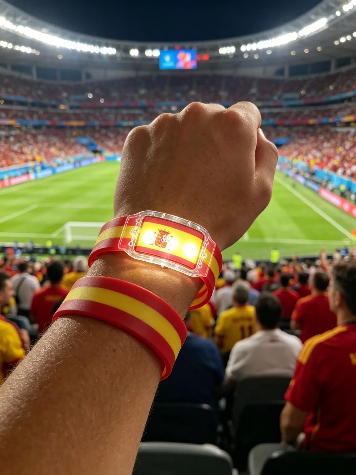 LED Illuminated Country Wristbands