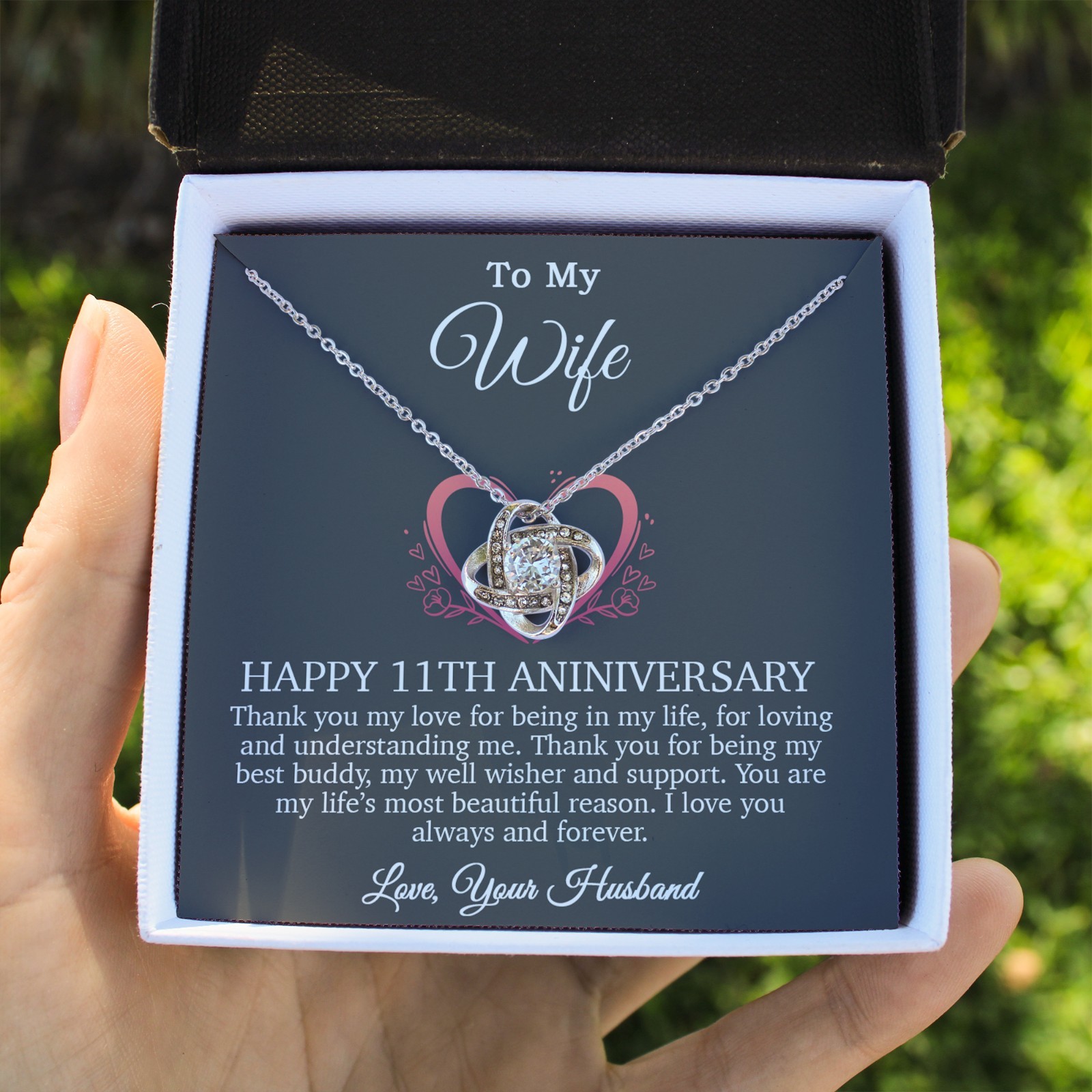 11th Anniversary Gift For Wife, 11 Year Anniversary Gifts, 11th Wedding Annivers