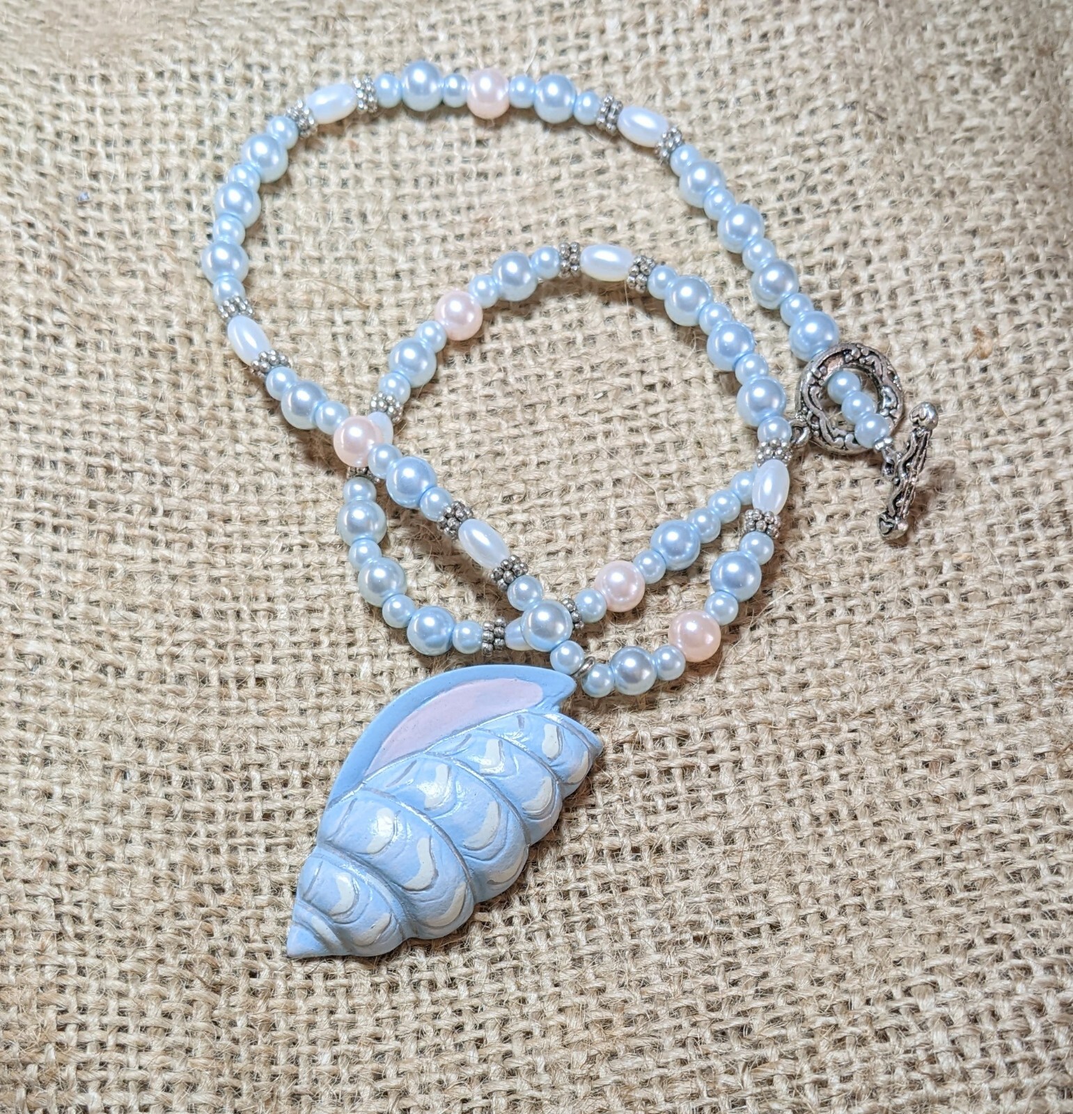 Teen Necklace Lot of 6 Star Fish Sea shell Kokopelli Beaded Jewelry