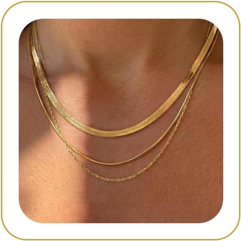 Luxury Tarnish-Free 14k Gold Plated Jewelry Set – Perfect Gift for Any Occasion