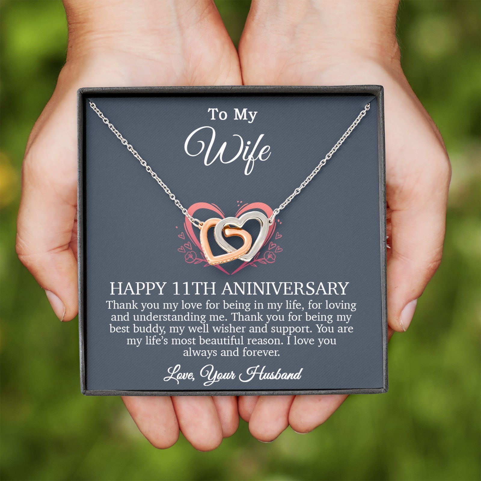 11th Anniversary Gift For Wife, 11 Year Anniversary Gifts, 11th Wedding Annivers