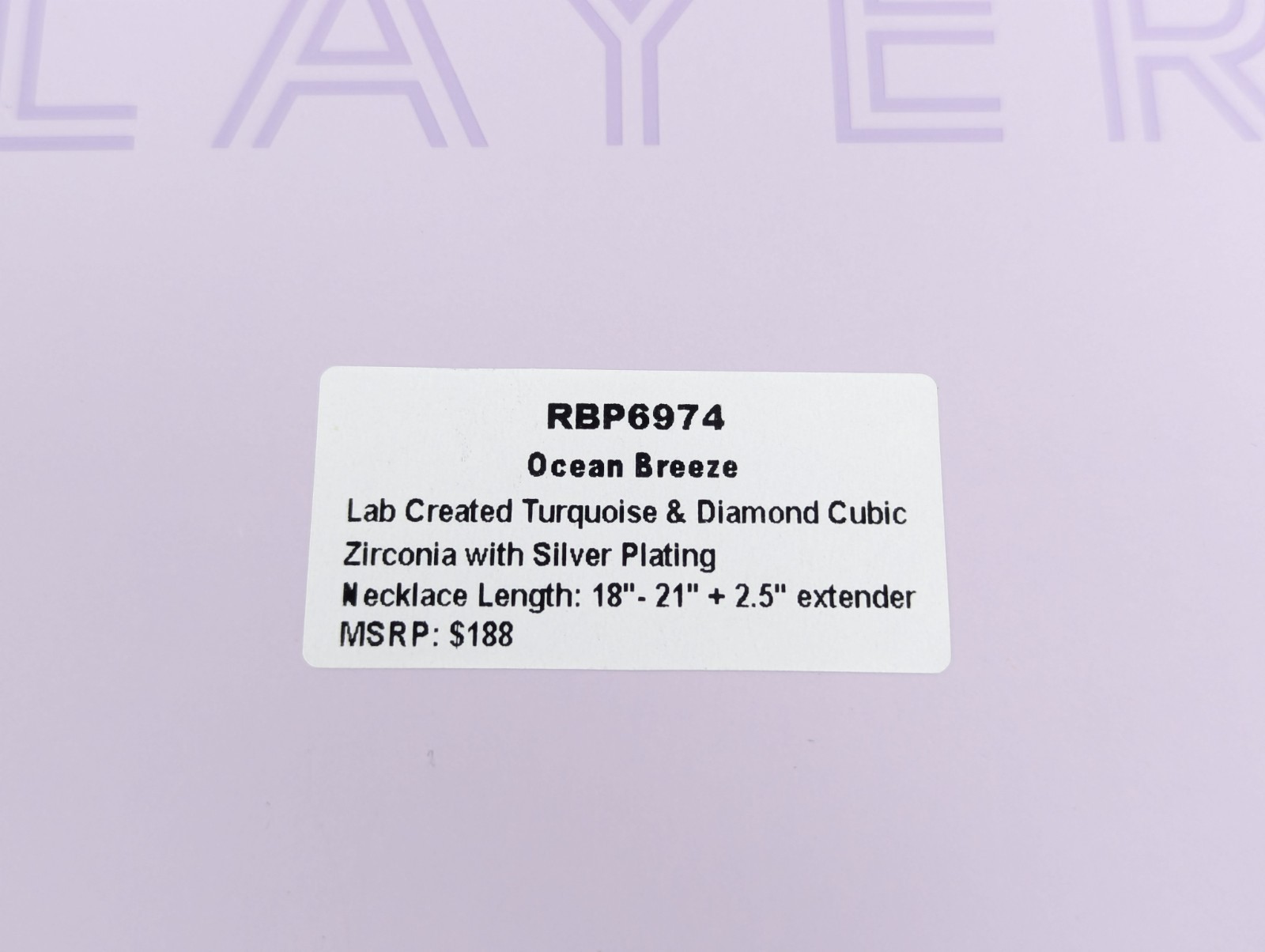 Bomb Party Spring 2024 Luxe Layers RBP6974 Ocean Breeze