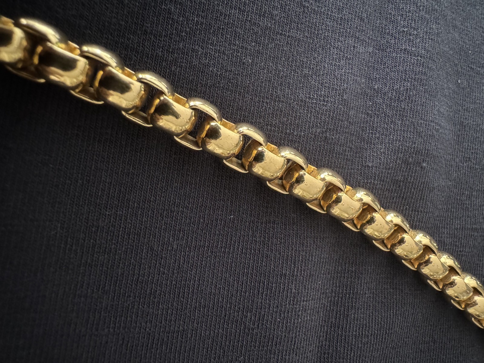 Authentic Versace Medusa Necklace Gold Tone DG14703 Made in Italy w/ Tags