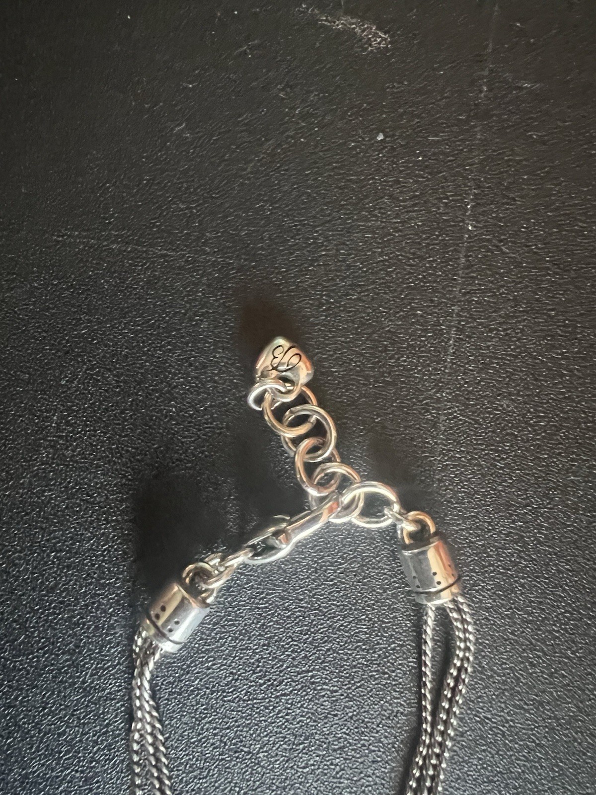 Brighton Heart Silver Necklace And Bracelet