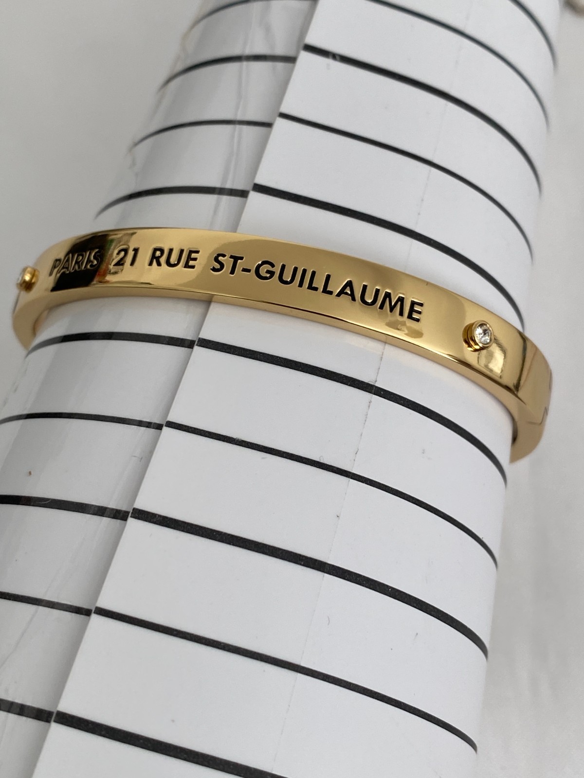 Karl Lagerfeld Rue St. Guillaume Bangle with Crystal from Swarovski