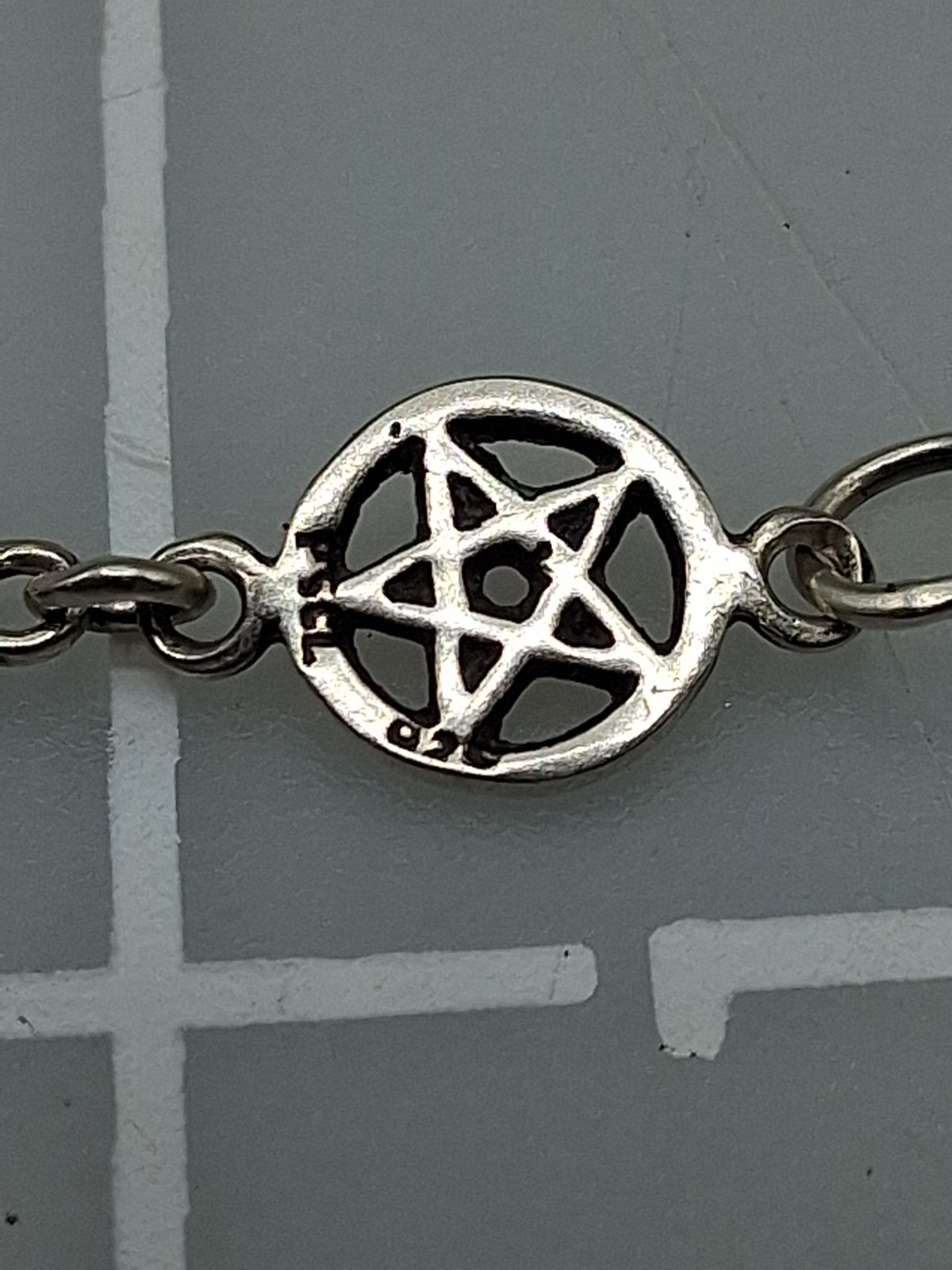 Pentagram 5 Pointed Star Bracelets 92.5 Sterling Silver Jewelry