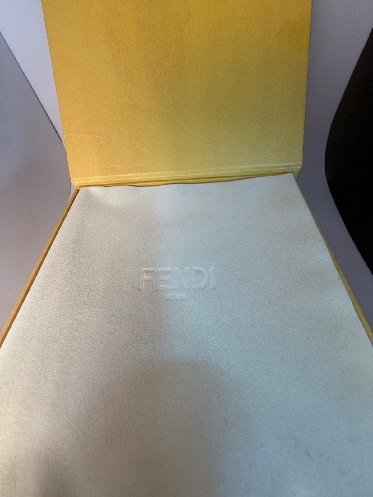 FENDI Leather Black Men’s and Brown Bracelets. 16″ Both.