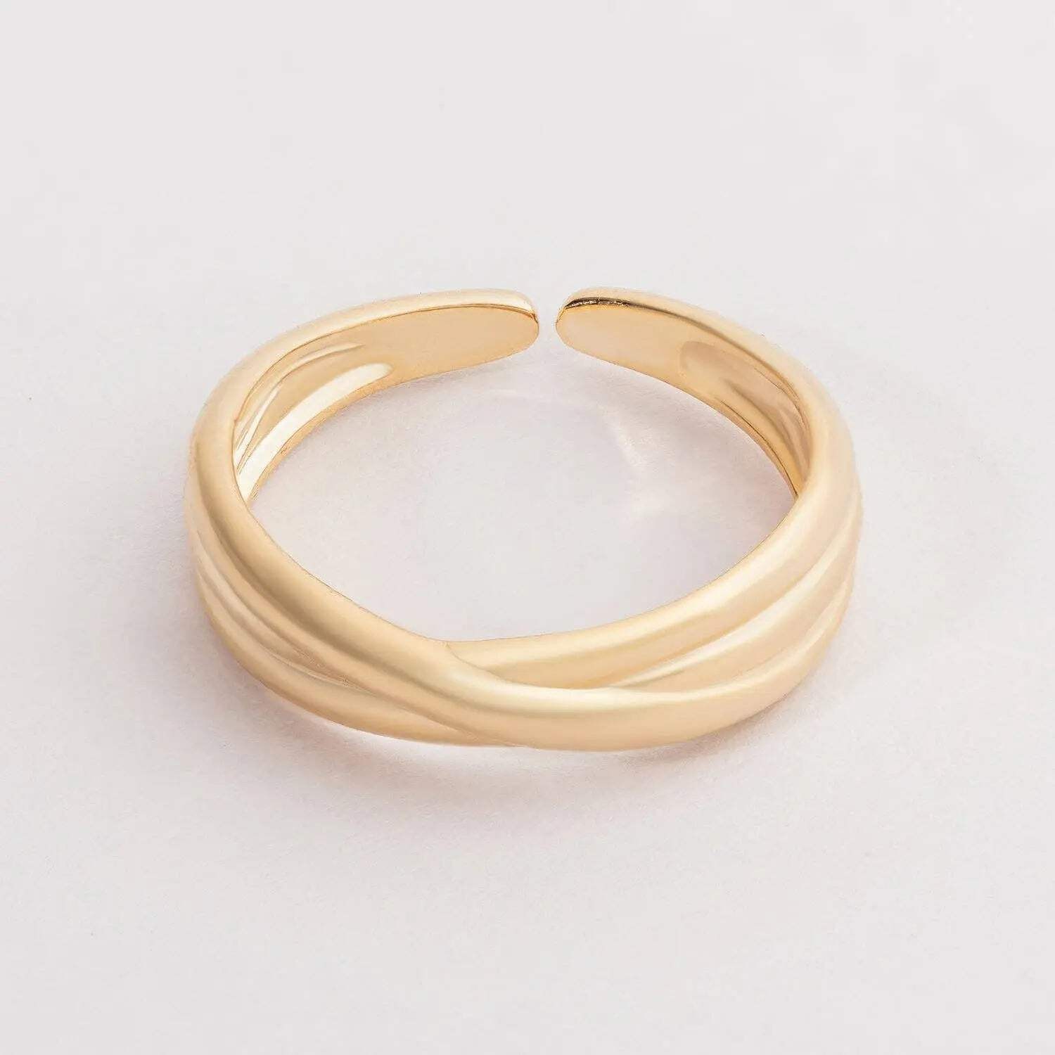 Simple Everyday Wear Adjustable Ring