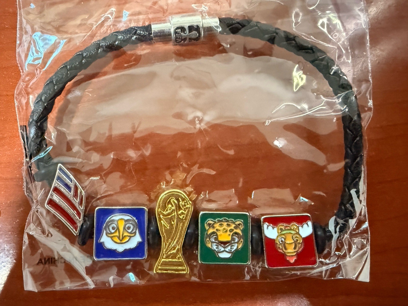 2026 FIFA World Cup Boston Fan Festival Charm Bracelet – Bank of America Edition