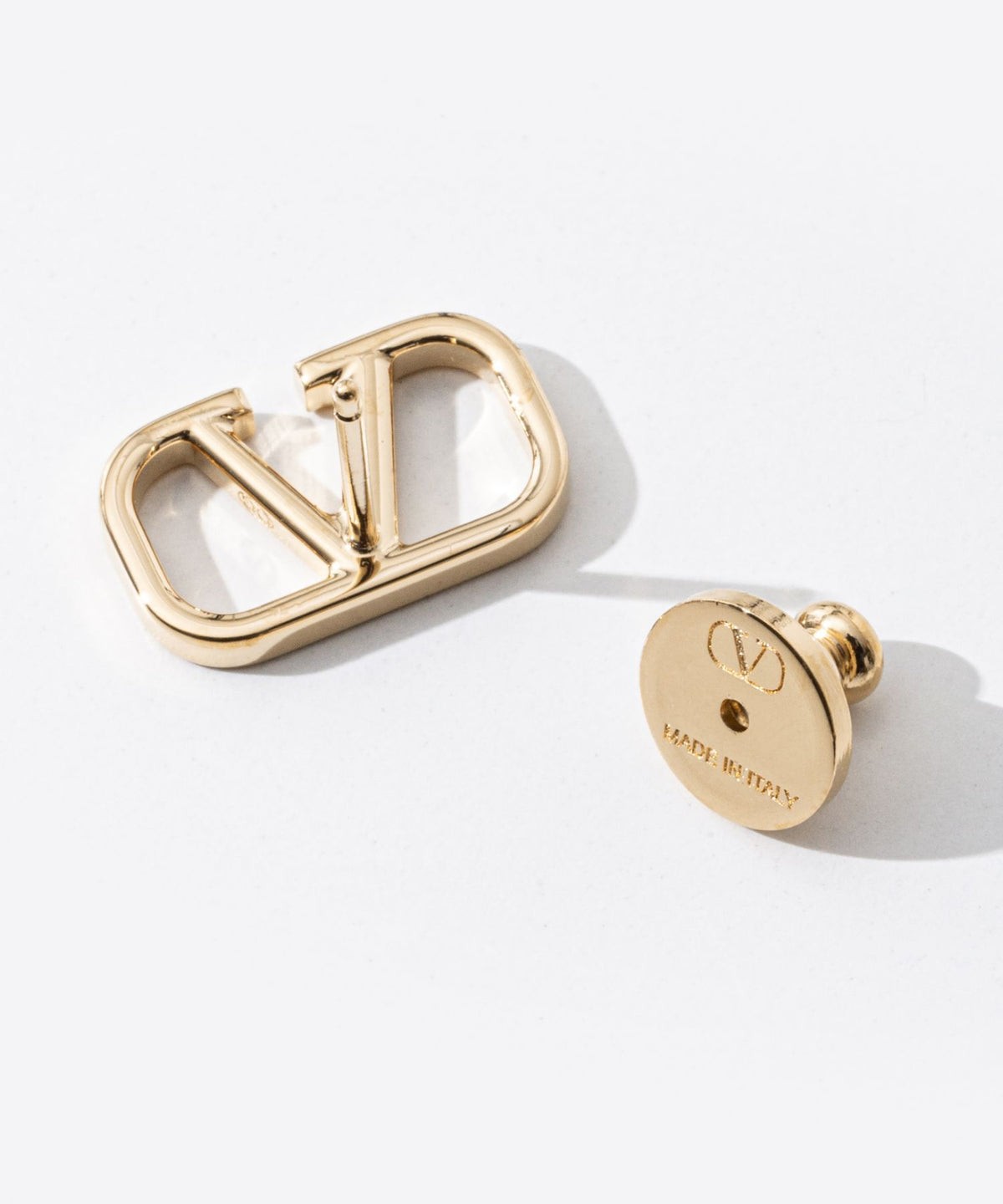 Valentino G. Earrings VLOGO SIGNATURE gold AUTHENTHIC NEW
