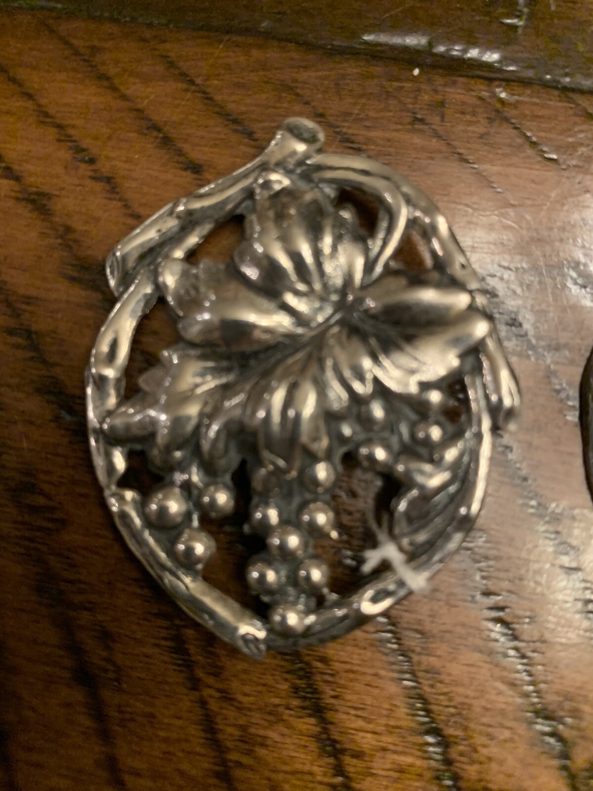 Vintage Pair of Sterling Silver Art Deco Earrings No Stamp, Estate Sale See Pics